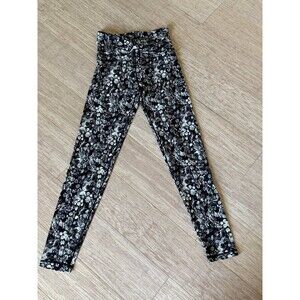 Aerie Offline Crossed Waist Women's Black and Grey Leggings Small